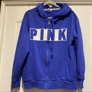 PINK Zip Up Hoodie
